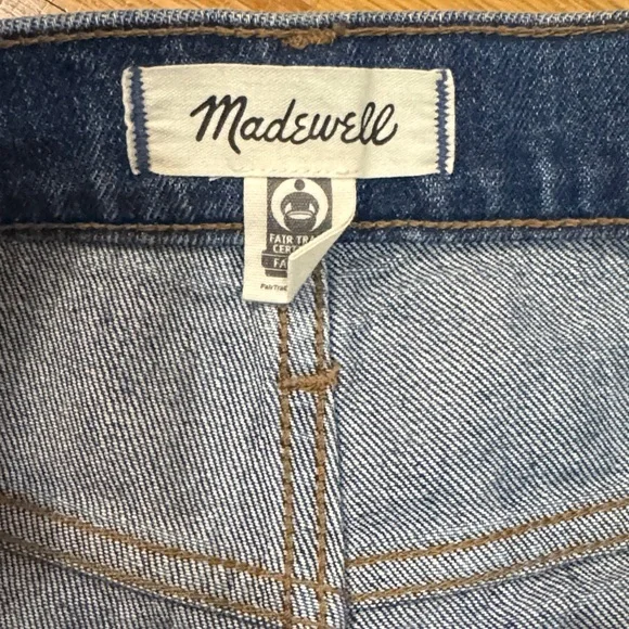 Madewell Dark Blue Ankle Jeans - Picture 2 of 3